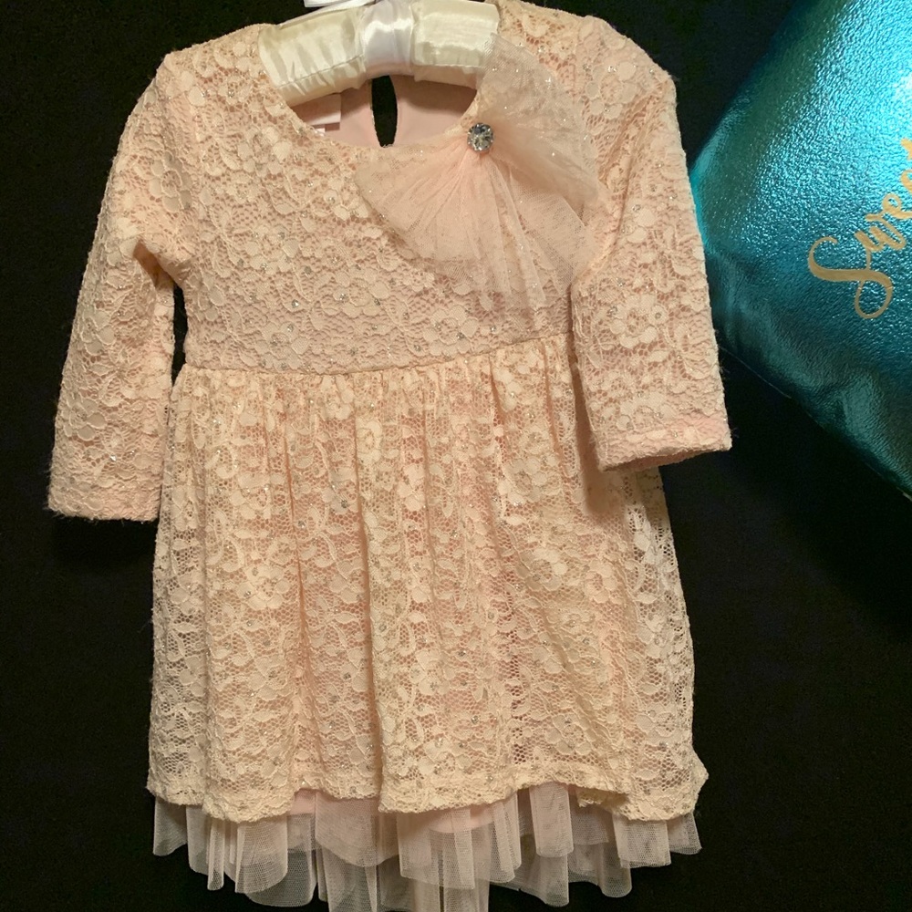 Bonnie Baby soft pink fancy dress